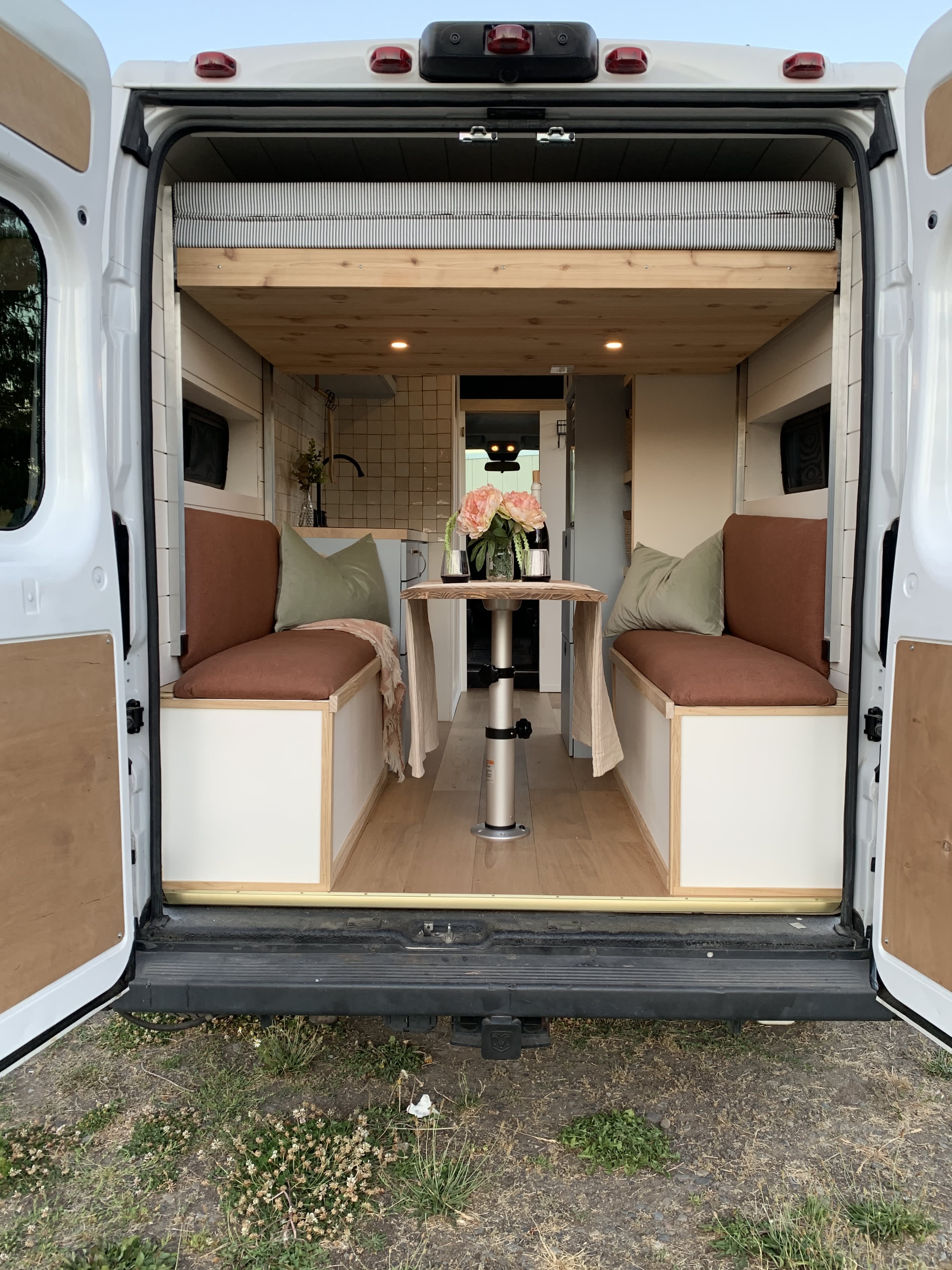 See Photos Inside a Custom Built Van Home Apartment Therapy